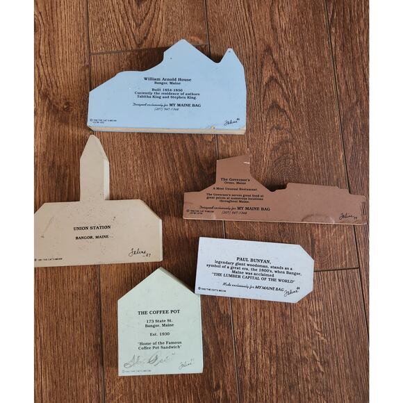 Vtg 5 The Cats Meow Signed 1991 1992 1995 (2) 1998 - Picture 2 of 2